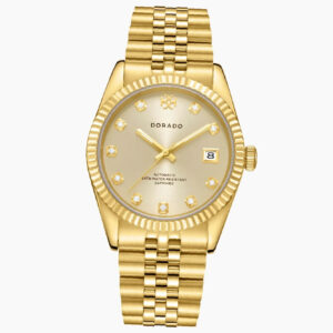 DORADO Gold Timeless Watch - Gold | Engravely Custom 18K Gold Plated Jewelry