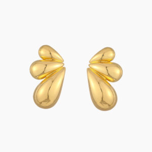 Butterfly Wing Drop Earrings | Custom Premium Metal Alloy Earrings - Engravely
