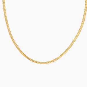 Cuban Link Chain - 3mm | Custom Stainless Steel Name Necklace - Engravely