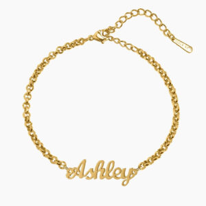 Custom Name Bracelet | Custom Premium Metal Alloy Bracelet - Engravely