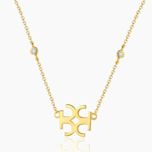 Dorado Pendant Necklace | Custom Premium Metal Alloy Name Necklace - Engravely
