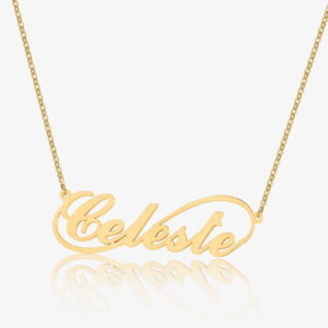 Eng ravely Infinity Name Necklace