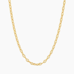 Mariner Chain - 2mm | Custom Premium Metal Alloy Name Necklace - Engravely