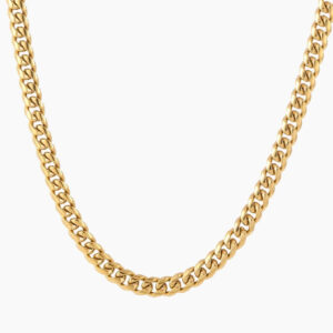 Miami Cuban Link Chain - 8mm | Custom Stainless Steel Name Necklace - Engravely
