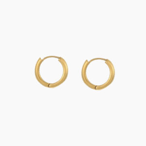 Eng ravely Minimal Huggie Earrings