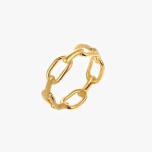 Paper Clip Ring | Custom Premium Metal Alloy Ring - Engravely