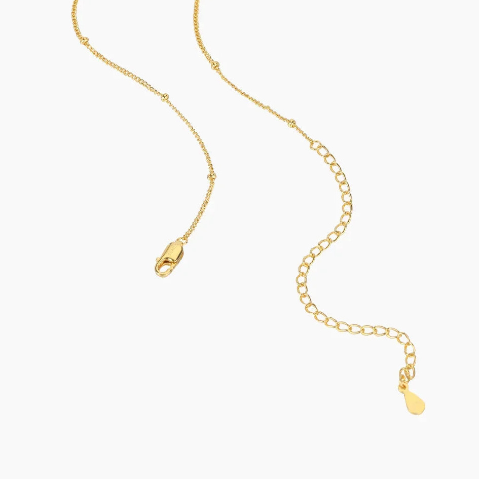 Satellite Chain Necklace | Custom Premium Metal Alloy Name Necklace - Engravely - Image 9