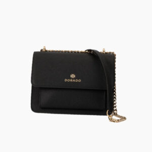 Sorella Crossbody Bag - Black | Engravely Custom Premium Metal Alloy Jewelry