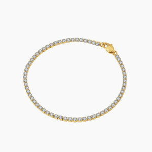 Tennis Anklet - 2mm | Custom Premium Metal Alloy Anklet - Engravely