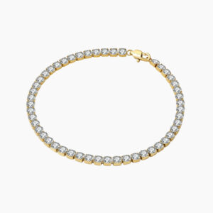 Tennis Anklet - 4mm | Custom Premium Metal Alloy Anklet - Engravely