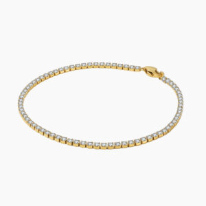 Tennis Bracelet - 2mm | Custom Premium Metal Alloy Bracelet - Engravely