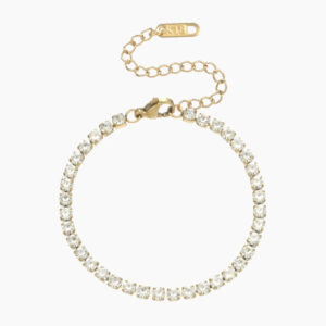 Tennis Bracelet | Custom Premium Metal Alloy Bracelet - Engravely