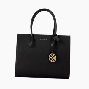 Vastella Tote Bag - Black | Engravely Custom Premium Metal Alloy Jewelry