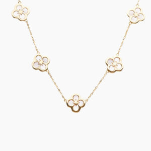 Eng ravely Ventura Multi Clover Necklace
